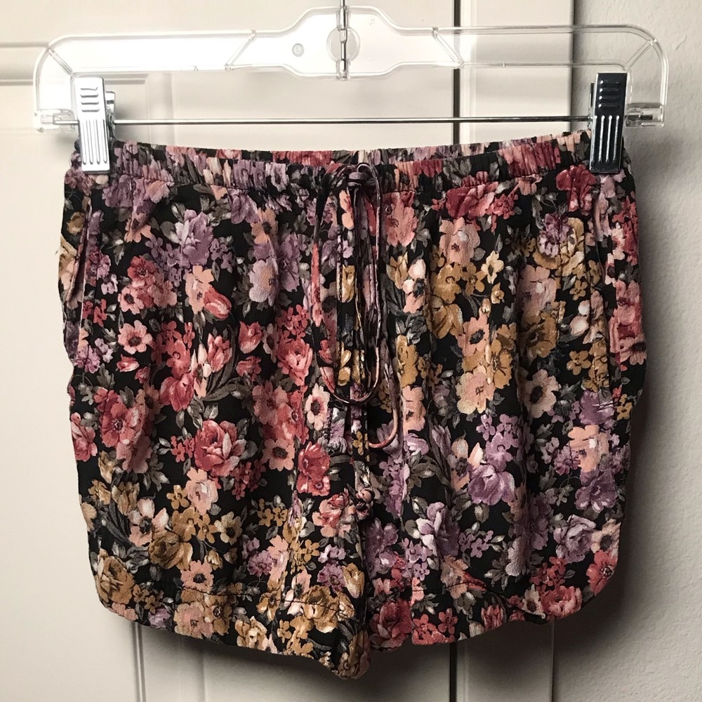 Brandy Melville Floral Shorts
